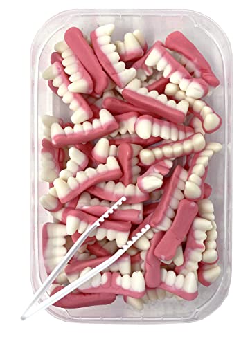 Zweet Gummy Candy Vampire Teeth Chewy Candy Pack Of 3-10 Ounce – Gummy Kosher Candy, Halal Candy– Resealable Pack Of Gummy Candy #TOP2