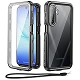 【360 Full Body Protection Antichoc】 La coque pour Samsung A17 fabriqué en TPU souple et en PC durable, le cadre surélevé du pare-chocs et les deux couches de la housse offrent une protection robuste à 360 degrés, protégeant votre téléphone des chutes (3 m de hauteur), de la poussière, de la saleté et de la neige.