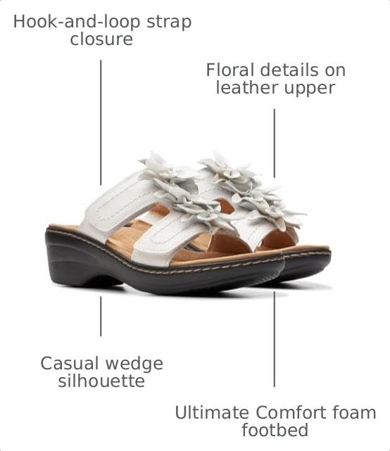 Image of Clarks womens Merliah RaelynSlide Sandal