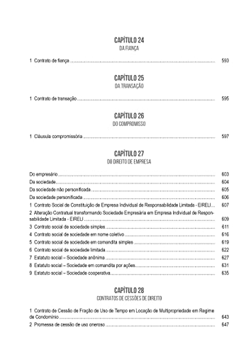 Contratos e Instrumentos Particulares Comentados