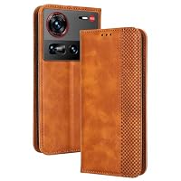 Funda Para Nubia Focus 5G / ZTE Blade A75 5G - Cuero Sintético Con Ranura Para Tarjetas