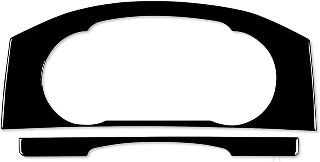 VW ゴルフ 7 GTI Mk7 2013 2014 2015 2016 2017 スピードメーターカバー ピアノブラック ステッカ