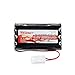 Tenergy 9.6V Flat NiMH Battery Packs for RC Car, High Capacity 8-Cell 2000mAh Rechargeable Battery Pack, Replacement Hobby Battery Pack with Standard Tamiya Connectors