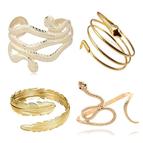 Bracelet serpent œil vert un cadeau mystique inspiré de Cléopâtre