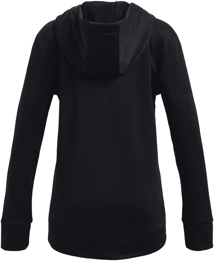 Under Armour Girls Armourfleece Iridescent Big Logo Hoodie - Image 2