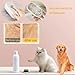 Airdminystion Cat Hair Brush, Dog Hair Brush, Cat Steam Brush, Rechargeable Steam Brush for Cats and Dogs, Skin Friendly Deshedding Grooming Tool for Dogs Cats with Pet Supplies Accessories