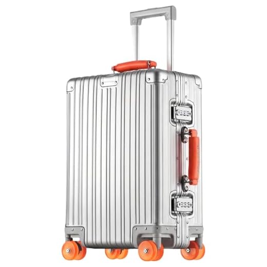 Zipperless Cabin Suitcase - 22 Inch Aluminum