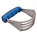 SUMO Pastry Cutter Tool - Heavy Duty Stainless Steel Dough Cutter, Dough Blender with Comfortable Handle Perfect for Flakey Pie Crust, Dishwasher Safe (Blue)