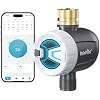 RAINPOINT Bluetooth Water Timer, Sprinkler Timer for Garden Hose, Smart Automatic Irrigation System with Brass Inlet for Yard, Lawn, APP Remote Control via BluetoothWithout Hub