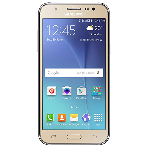 Samsung Galaxy J7 J700M, 16GB, Dual SIM LTE, Factory Unlocked - Gold (International Version)
