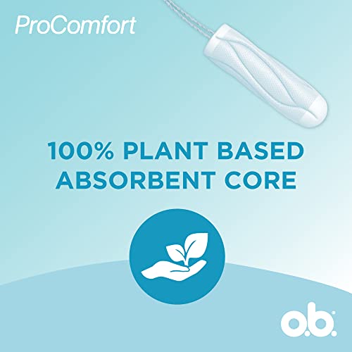 O.b. ProComfort Tampons - Regular (Average Flow, 20 Piece) - Image 6