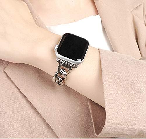 Silver Series6 Adjustable Replacemnet Iwatch Photo