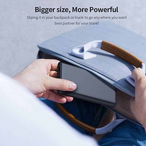 VOOE Power Bank, 26800mAh Updated Version Portable Charger High Capacity External Battery Pack with Dual USB Output Quick Charging Portable Phone Charger for Smart Phones Tablets and More (Black)