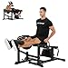RITFIT Leg Extension and Curl Machine with Olympic Rubber Grip Plates, All-in-One Home Training System for Full Body Workout