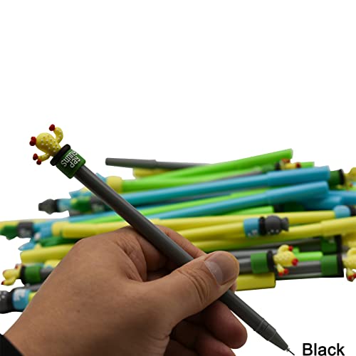 Maydahui Pack 40 bolígrafos gel cactus tinta negra miniatura 5