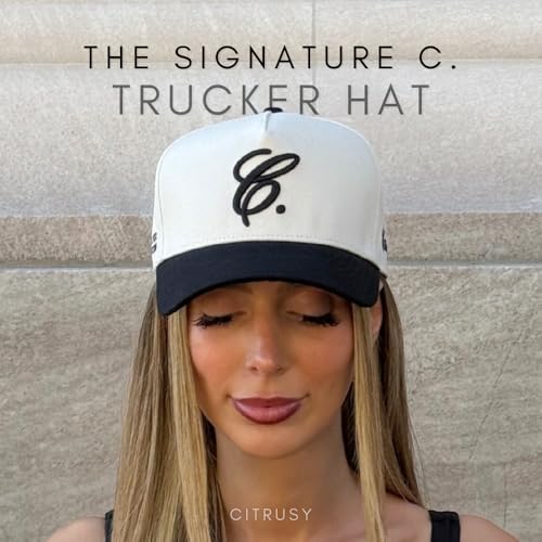 Image of Vintage Fashion Trucker Hat | Men & Women | Trendy Cute Retro Red Caps for Country & Western | Camo Fur Cotton | Snapback