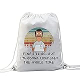 TSOTMO Cartoon TV Show Merchandise Gifts Bob Belcher Backpack Bag Gift Zipper Pouch Couple Gift Burgers Style Backpack Gift For Bob's Fans (Complain Pack)