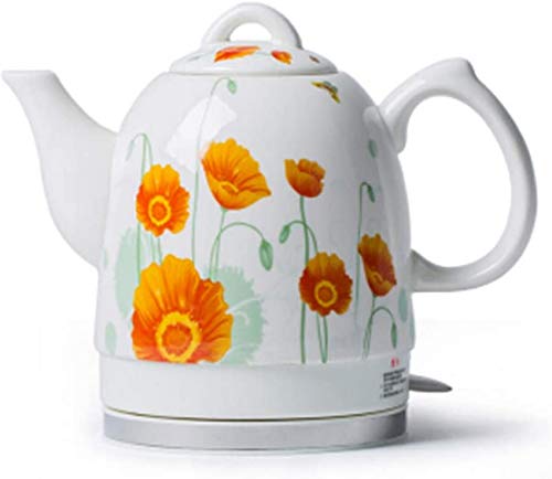 Jarra retro de 1.5L hervidor de agua de cerámica ideal para desayunos familiares y té de tarde