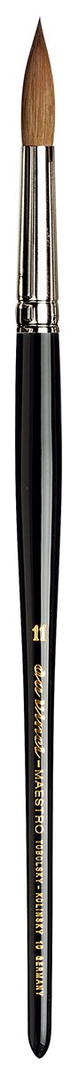 da Vinci Watercolor Series 10 Maestro Paint Brush, Round Kolinsky Red Sable, Size 11