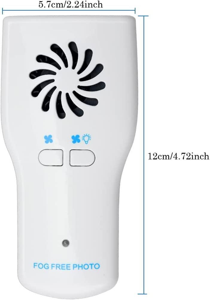 Specchio Elettrico Dentale Automatico di defogging Imaging Occlusal Reflector Specchio Fotografico a LED, Caricatore Wireless con 4 specchi intercambiabili