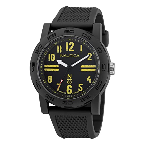 NAUTICA Analog Black Dial Mens Watch-NAPATS303 (B0BSZ85BSX) Amazon Price History, Amazon Price Tracker
