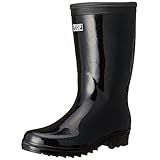 [キタ] 長靴 作業長靴 メガセーフティ スタンダードゴム製長靴 KR-881 ブラック 25.5