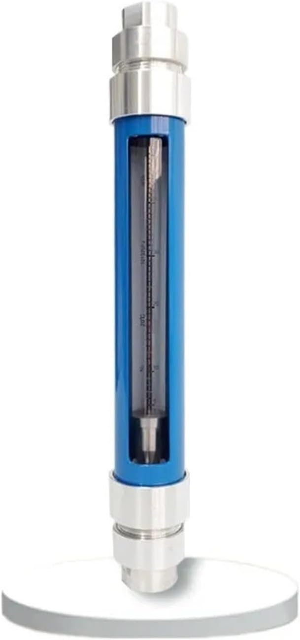 Measuring air water gas and liquid glass float flowmeter GL10 25 high precision customizable G1 internal thread(Liquid 100-1000L H)