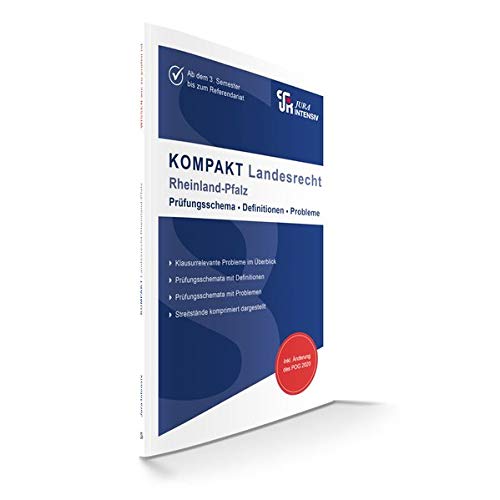 KOMPAKT Landesrecht - Rheinland-Pfalz: Auf knapp 100 Seiten: Probleme und Definitionen im Überblick KOMPAKT Landesrecht - Rheinland-Pfalz: Auf knapp 100 Seiten: Probleme und Definitionen im Überblick