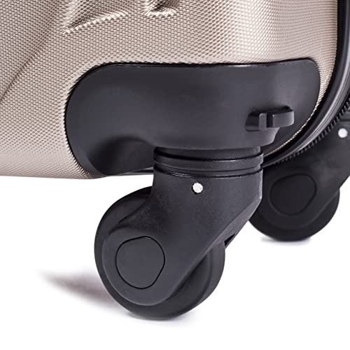 Lot de 3 valises ultra légères maniables avec roulettes - 6