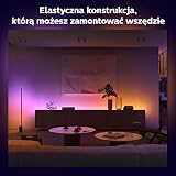 Philips Hue White and color ambiance Taśma LED gradient (przedłużenie, 1 m), 16 mln kolorów, możliwość przyciemniania, inteligentne oświetlenie