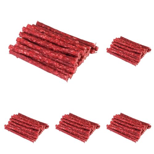 Kerbl Kaurollen rot 9-10 mm/12.5cm 100er-Pack, 5er Pack (1 x 960 g)