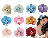 Kit polyvalent pratique pour toutes les occasions : les pinces à cheveux en forme de fleur conviennent à différentes occasions, telles que le lavage du visage, le maquillage, la cuisine, la douche, le sport, les fêtes, les anniversaires, les mariages et les banquets. Cette grande pince à cheveux à fleurs convient aux femmes de tous âges et est un cadeau parfait pour les mères, épouses, amies, sœurs et filles pour Noël, la Saint-Valentin et d'autres fêtes. (Plumeria Clip Barrette Plumeria Hibiscus Barrette Plumeria) offre la couleur adaptée à toutes les occasions.