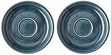 Durchmesser: 14,0 cm Thomas Trend Colour/Farben - Kaffee-Untertasse - 2er-Set - Unterteller Untersetzer Porzellan Geschirr (Night Blue (Nacht-blau), 2)
