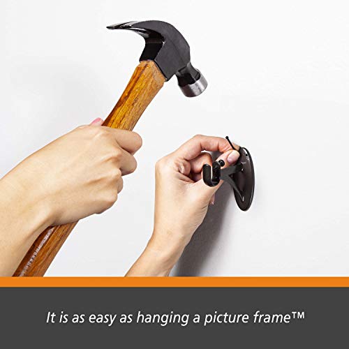 Kenney 5/8" Fast Fit Bailey Easy Install Curtain Rod, Oil Rubbed Bronze, 36"-66" #TOP1