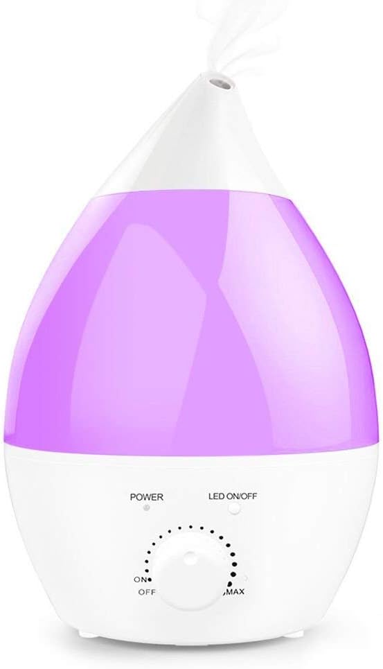 Ogima 2.8 Liter Capacity Cool Mist Aromatherapy Humidifier and 7 Color-Changing LED Lights Auto Shut Off Function Aroma Diffuser For Home Bedroom Office