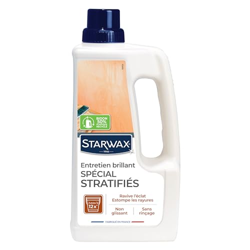 Starwax - Renovador Para Parqué Laminado, Color Brillante - 1 L