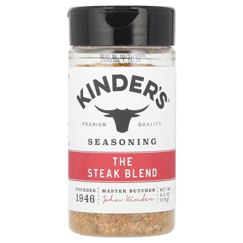 Kinder's, The Steak Blend Rub, 6.2 Ounce, Seasoning -  P.K. Kinder Co. Inc.