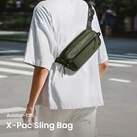 tomtoc X-Pac 3,5L Leichte Sling Bag Mit RFID-Schutz Für Herren Damen – Ansicht 7