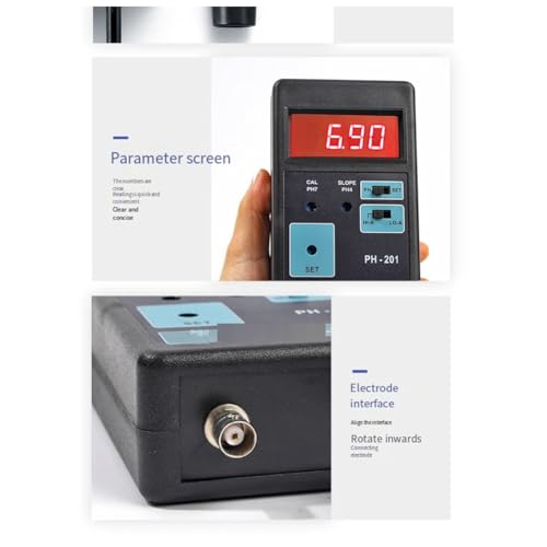 Contrôleur de pH numérique de piscine à affichage constant et prise plug - 6