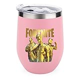 ワインタンブラー フォートナイト 350ml ステンレス マグカップ 水筒 真空断熱 まほうびん ふた付き コーヒーカップ 卵殻カップ ワイン ビール オフィス 自宅 おしゃれ 保冷保温 マグボトル U字型 直飲み