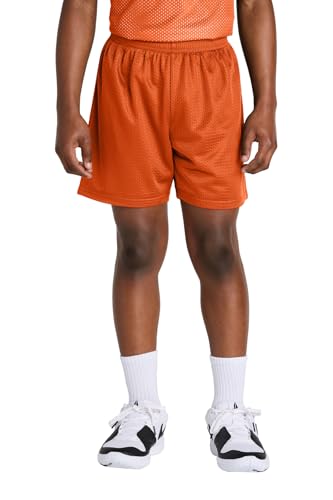 SPORT-TEK Youth PosiCharge Mesh 5 Short | Lightweight 5