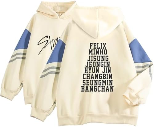 Stray Kids Hoodie Bangchan Felix Hyunjin Sweatshirt for Stray Kids Kpop Merch