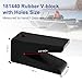 181440 Boat Transom Saver Rubber V-Block,V Blocks W/Hole Transom Savers for Outboard Motor Support Rubber Transom Saver V-Block Fit for Marine Y-Frame Bass Tracker Boat Parts,V Block for Boat Trailer