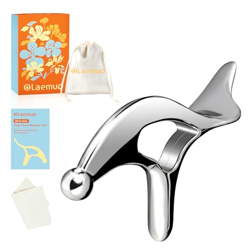 Olaemuo Pressure Point Massage Tool for Deep Tissue - Metal