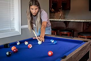 Triumph 56" 4-in-1 Swivel Multi-Game Table - Air Hockey, Billiards, Foosball, Ping Pong - Rustic Wood Grain Finish