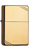 unbefüllt Zippo 1026004 Feuerzeug 270 Vintage Brass High Polished
