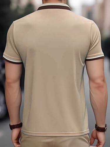 Image of POSHAX Men Polo Shirt|Cotton Blend|Regular Fit