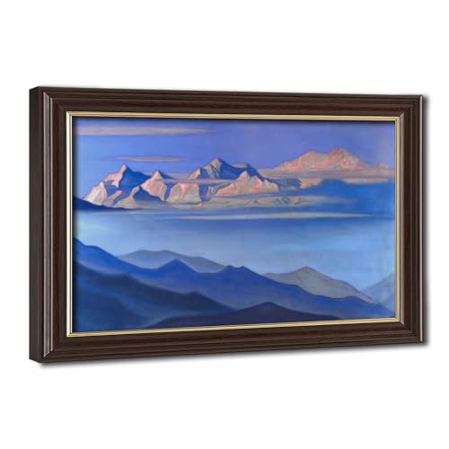 Toile Nicholas Roerich Kangchenjunga : l'art alpin pour sublimer le bureau