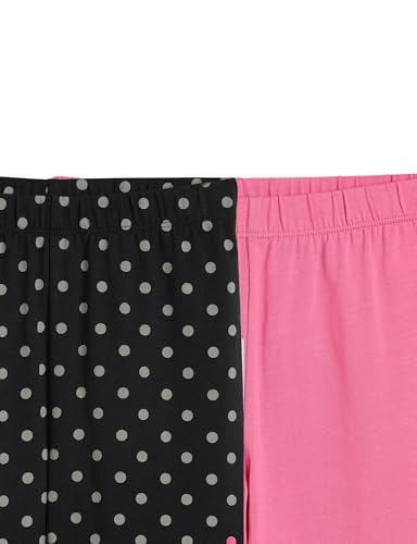 Image of Amazon Brand - Symbol Girl's Cotton Jersey Stretchable Leggings | Ankle Length | Aged 2-14 Years