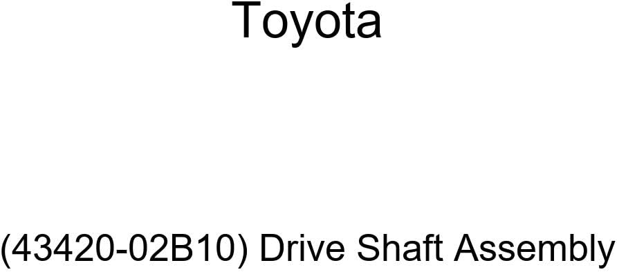 TOYOTA Genuine (43420-02B10) Drive Shaft Assembly